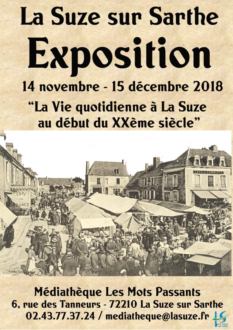 Affiche Expo La Suze La Suze Sur Sarthe