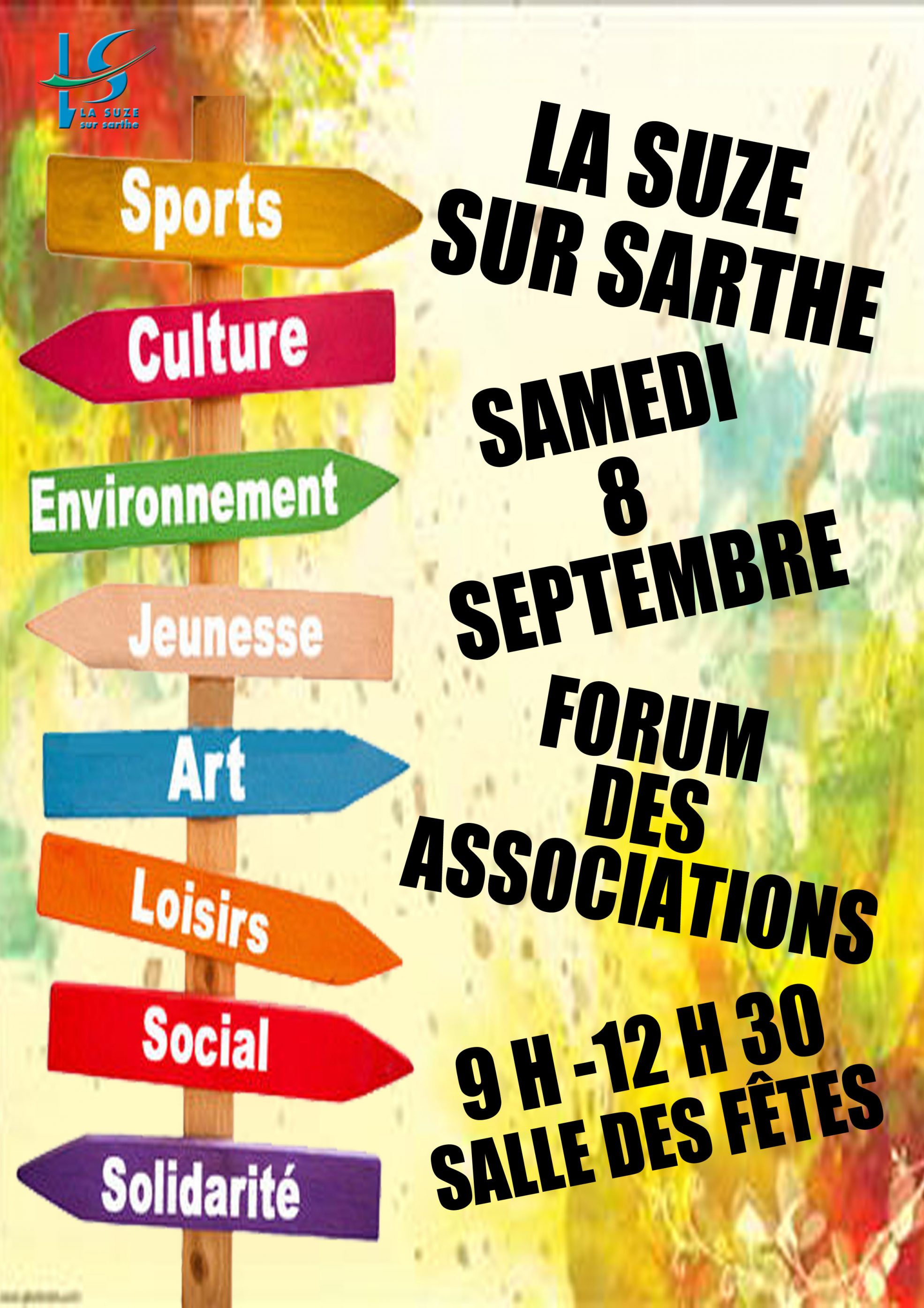 Forum des associations samedi 8 septembre - La Suze sur Sarthe